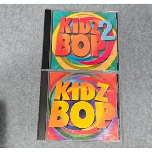 Kidz Bop 2 and Kidz Bop CD Lot of 2 Kids Music Collection 2001
